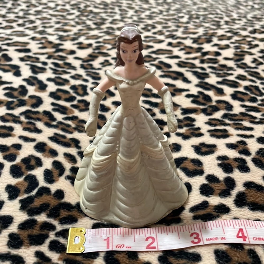 Vintage BEAUTY AND THE Beast 💛Belle Bend Pose Toy 90s Princess Yellow BendEms - Picture 11 of 16